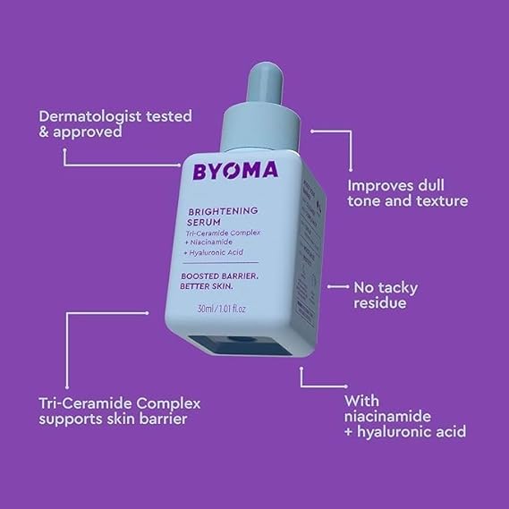 BYOMA Serum aporta luminosidad