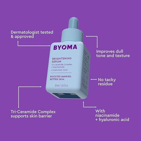BYOMA Serum aporta luminosidad